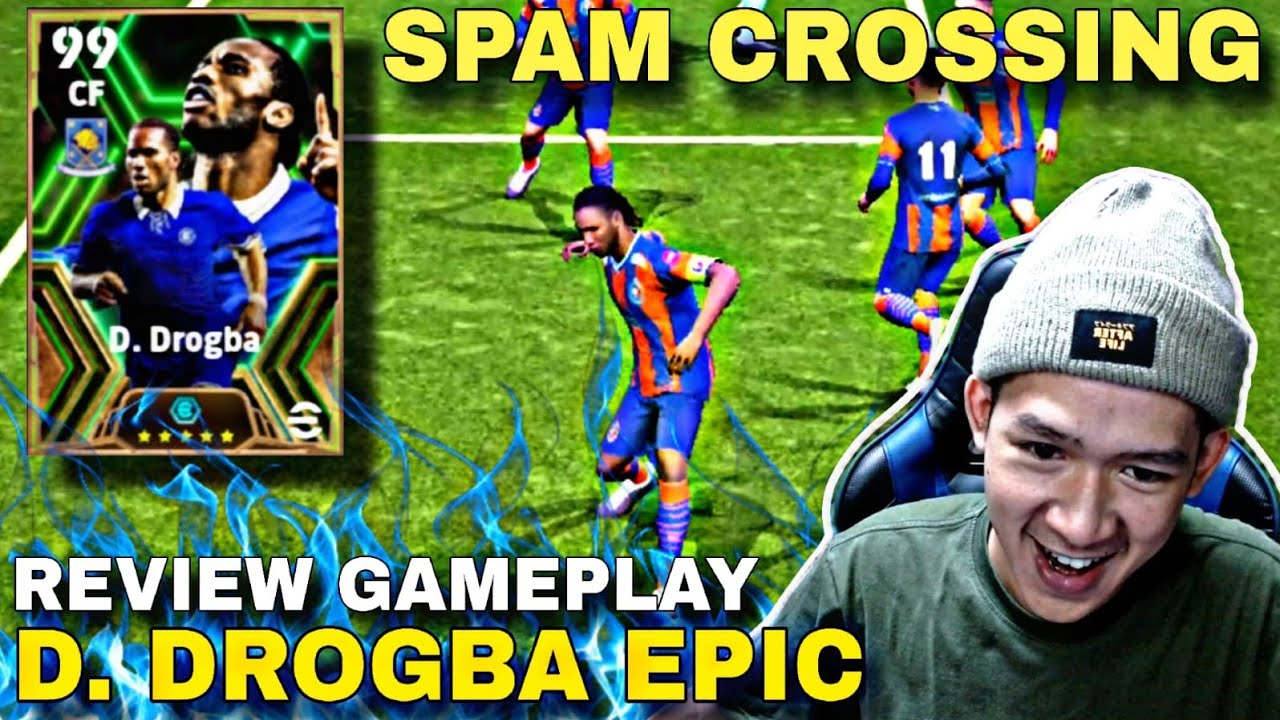 REVIEW D. DROGBA NYUNDUL AUTO GOAL! GW SPAM CROSSING PAKE BECKHAM ARNOLD eFootball 2024 Mobile