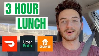 Multi-Apping Lunch - DoorDash, Uber Eats, Grubhub