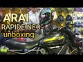 Mở hộp siêu phẩm mũ bảo hiểm retro - Arai Rapide Neo Unboxing | Joker Helmet Shop