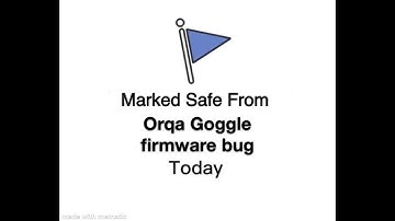 Orqa FPV goggle recovery #ORQAPOCALYPSE 2023