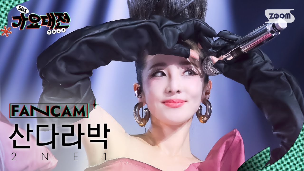 [2024 가요대전 4K] 투애니원 산다라박 'Come Back Home+Fire+I Don't Care+UGLY+내가 제일 잘나가' (2NE1 DARA FanCam)