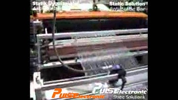 Fair puls electronic static bar, flat bag making