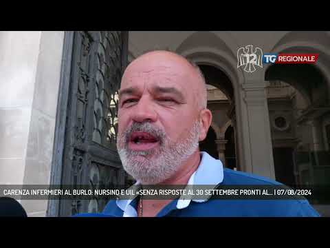 CARENZA INFERMIERI AL BURLO: NURSIND E UIL «SENZA RISPOSTE AL 30 SETTEMBRE PRONTI AL... | 07/08/2024