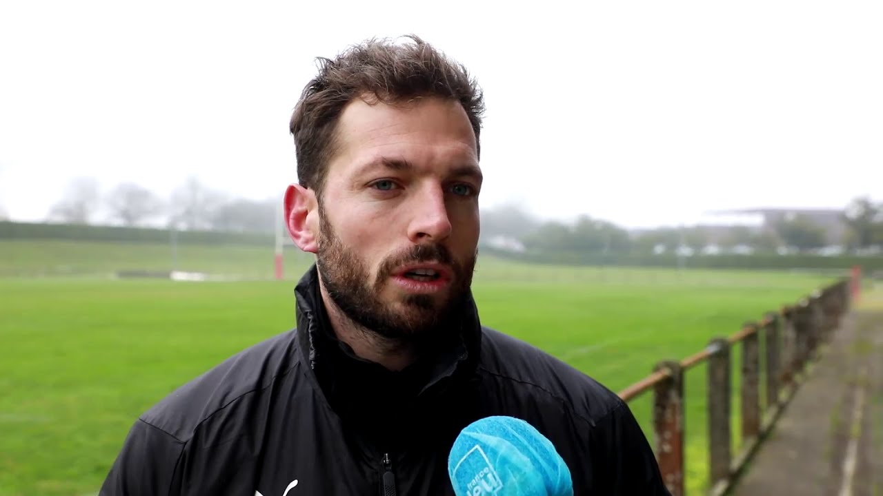 USDax rugby : entraînement avant le match contre Bourgoin à Maurice Boyau.