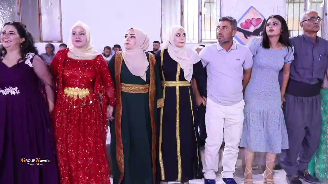 زفاف رامي ❤ وانه تصوير كروب نورس مزكين ملالي ابو نورس اعراس عامودا فنان محمد كاكلو رقص كردي 2024