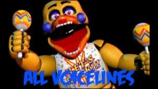 Fnaf rockstar Chica voice lines
