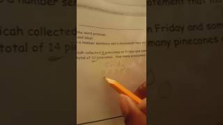 EngageNY: 1st grade, Module 2, Lesson 23 HW