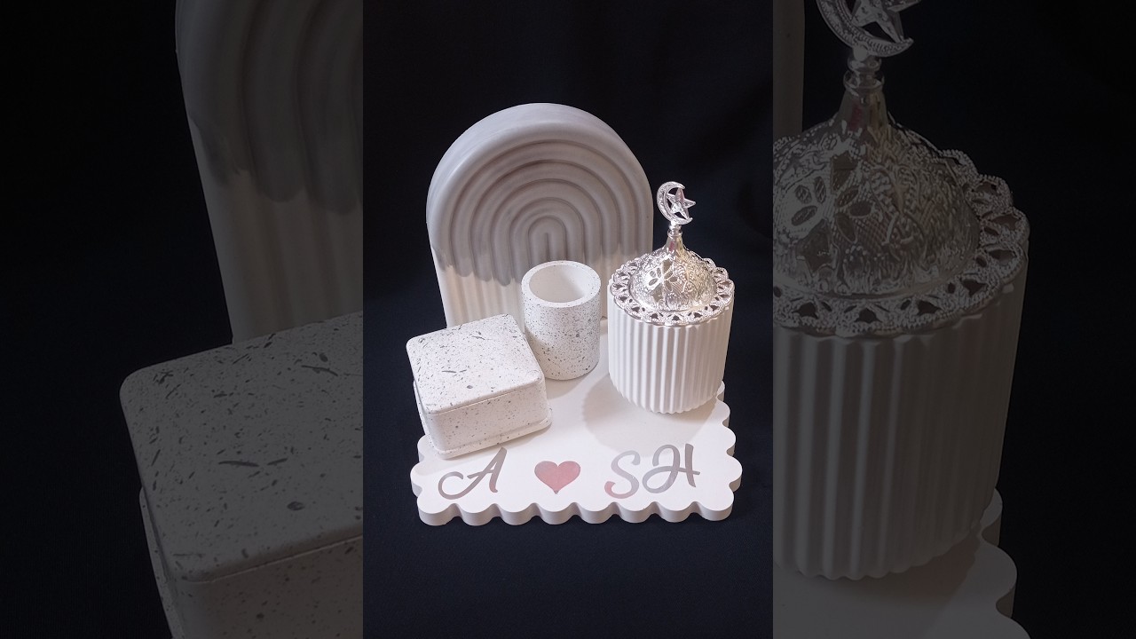 طقم عروسة من الكونكريت