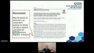 COVID-19 and diabetes: tackling the challenge | UK Diabetes Inpatient Forum