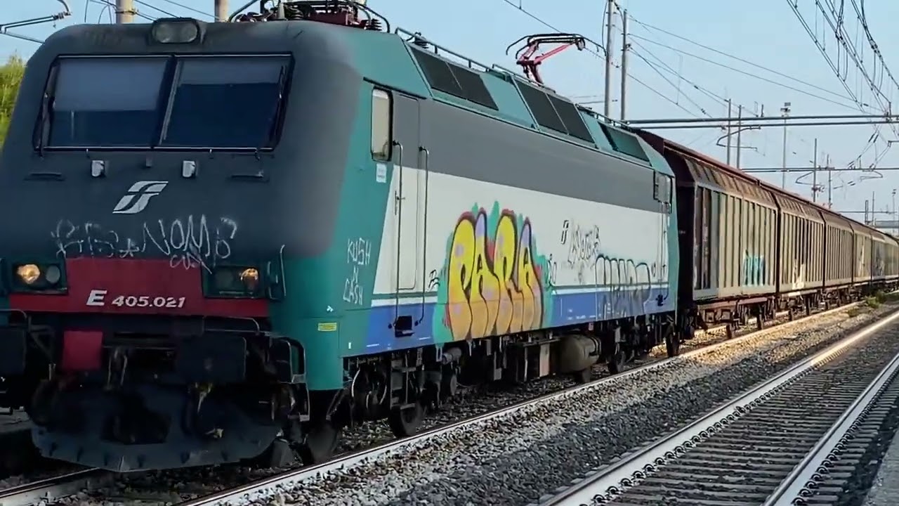 Treni alla Stazione di Porto San Giorgio