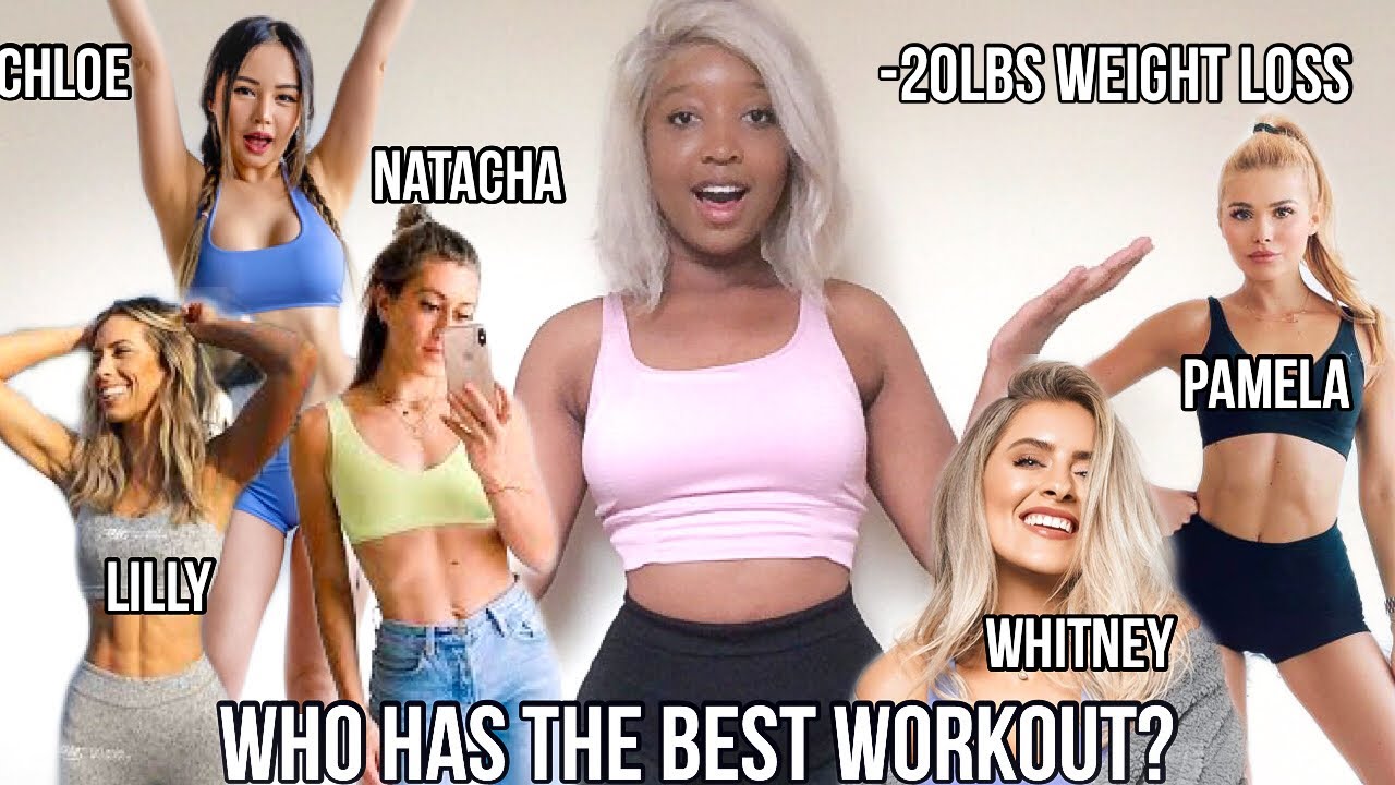 WHICH IS THE MOST EFFECTIVE WORKOUT FOR WEIGHT LOSS? (Chloe Ting, Natacha, Pamela e.c.t)