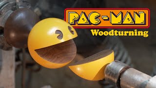 Woodturning - PACMAN