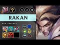 Rakan Support vs Zac - EUW Challenger Patch 25.19