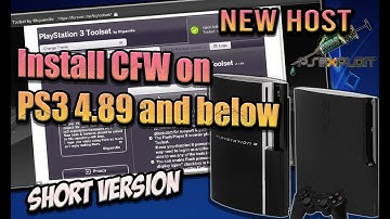 PS3 Jailbreak | How to Install CFW on PS3 4.89 and below | BGToolSet by Bguerville