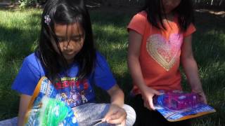 Sunnyday FUNDAY Unboxing of LightUp Bubble Blaster