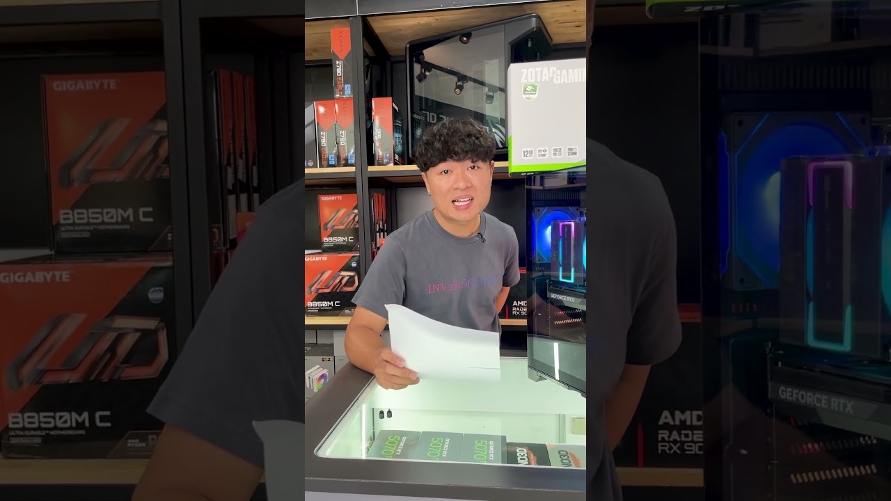 59k แพงเพราะลายเซนต์รึป่าวพรี่ 💥🤣🤣 SPECCPU  INTEL CORE i5 14400F x RTX 5070 12GB ราคา 59,990 บาท