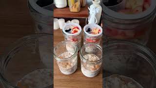 Pov Prepping Overnight Oats Cause Morning Deserve Peace Not Chaos