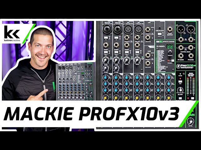 Аналоговий мікшерний пульт MACKIE PROFX10V3