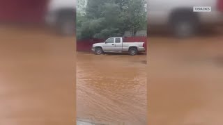 Water main break closes section of road in Orangevale