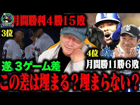 【セリーグ3位争い勃発‼︎】ヤクルトが大失速『原因は〇〇と〇〇‼︎』DeNAはそのまま逆転できるのか？高木が考える3位争いの行方について語る！