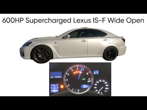 2012 Lexus IS-F RR-Racing Supercharger Kit E85