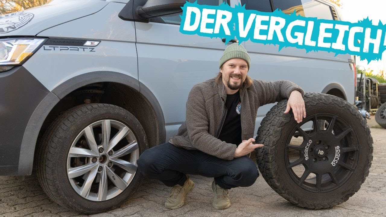 Sommerreifen gegen AT Reifen! Welcher kann was?