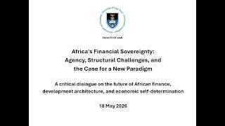 Cristina Duarte UN USG on Africa's Financial Sovereignty