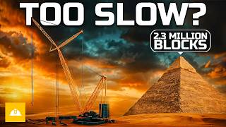 Could A Modern Mega Crane ACTUALLY Build The Great Pyramid