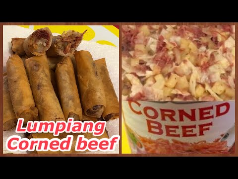 Lumpiang Corned Beef/Ulam for today/Pinaylife In Aussie