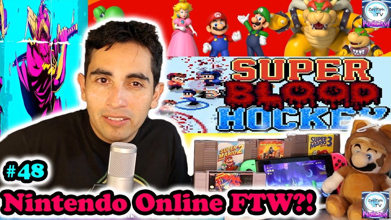 NINTENDO ONLINE SE VENDE BIEN Pero Le Falta! - Super Blood Hockey y Katana Zero - No Nuevos Switch!