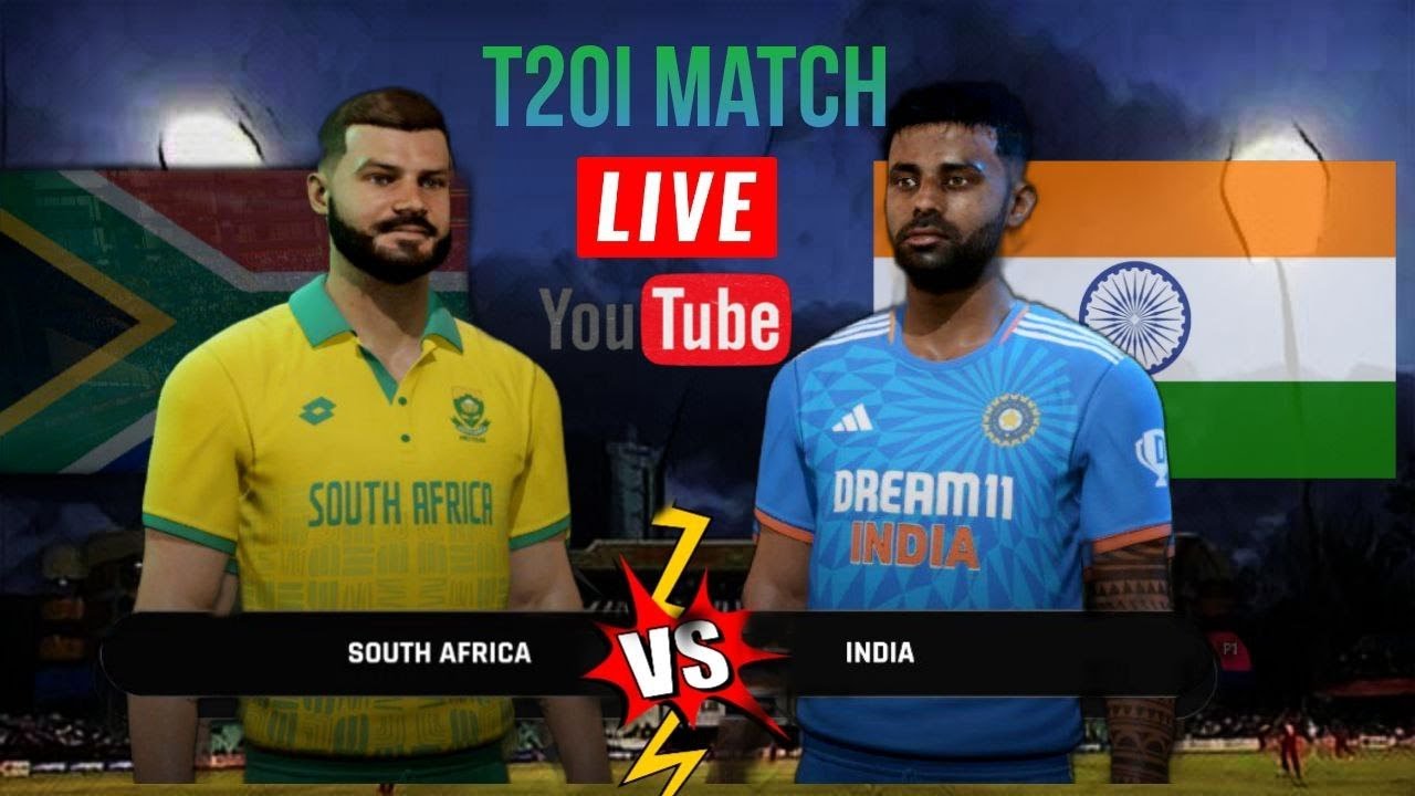 RSA vs IND "India Tour Of South Africa 2023 1st T20I Live Cricket 24