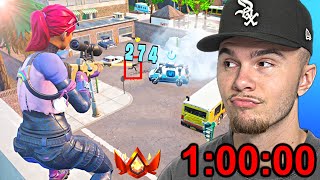 How High Can I RANK UP In 1 Hour? (OG Fortnite)