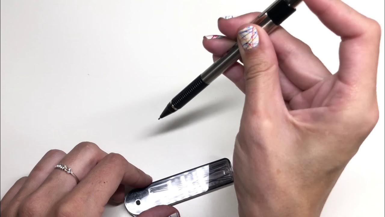 How to Refill the Zebra Pen STEEL M301 Mechanical Pencil YouTube