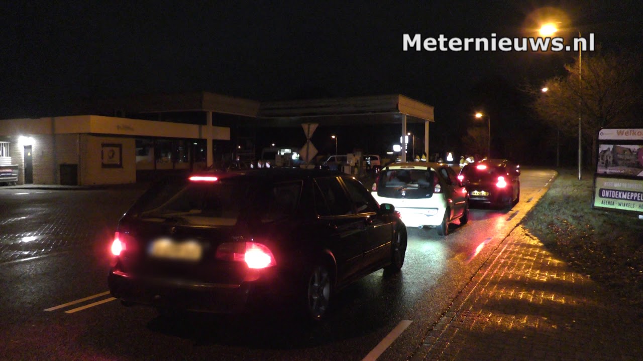 Alcoholcontrole aan de Werkhorst in Meppel