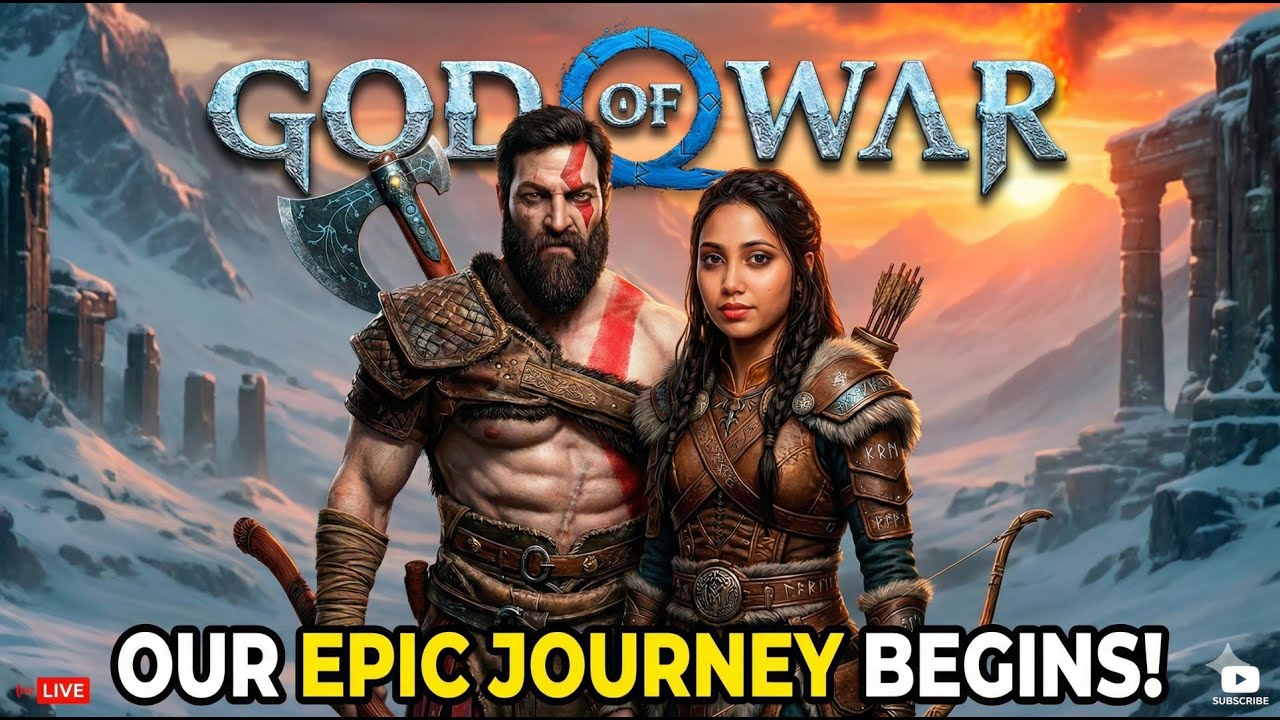 She Took the Controller… This God of War Moment Changed Everything 😳 | Gamer Couple 4K HDR