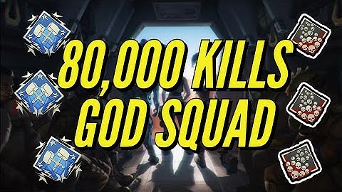 OVER 80,000 KILLS BETWEEN THIS GOD SQUAD - Apex Legends PS4