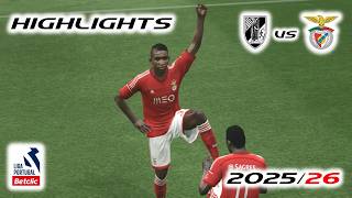The Difference Is Small │ Vitória de Guimarães vs Benfica │ 2025/26 │ ML Coach Mode │ PES 2015