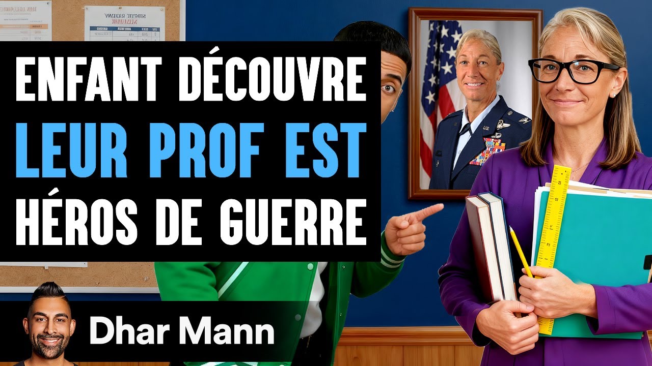 L'enfant Découvre Que LEUR PROF EST Une Héros De Guerre | Dhar Mann Studios