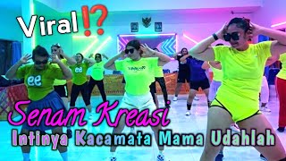 Senam Kreasi Viral Intinya Kacamata Mama Udahlah Goyangan Kaca Mata Hitam