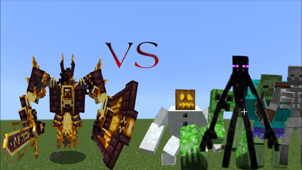 Ignis vs Mutant Beasts - Minecraft Mob Battle - YouTube