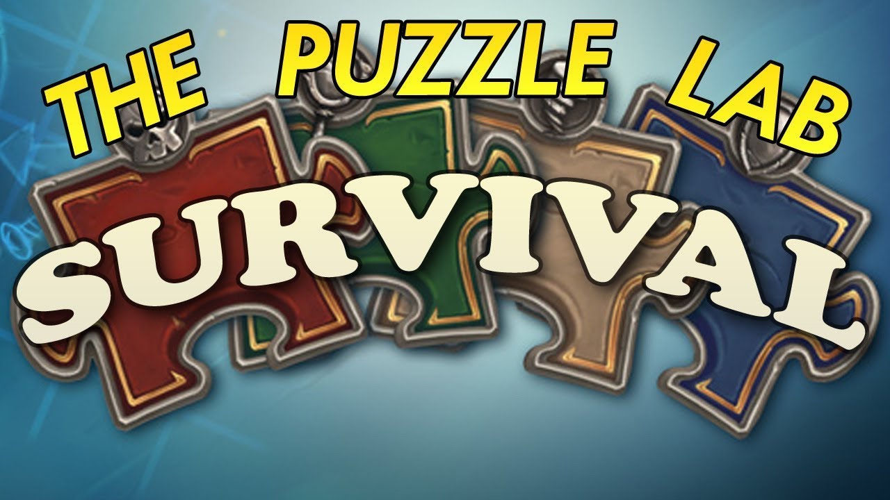 PUZZLE LAB - SURVIVAL + Dr. Boom | The Boomsday Project | Hearthstone [VILIR]