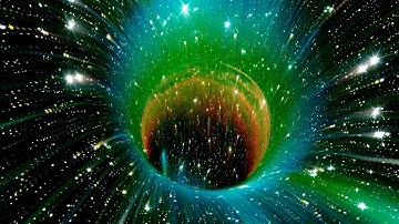 Endless Sci-Fi Wormhole | Background Video Loop/Screensaver [1 Hour, 4K]