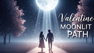 Valentine Moonlit Pathsa Dreamy Love Song Under The Silver Sky