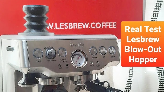 Singe Dose Hopper and Bellows for Breville Barista Express / Breville  Barista Pro / Breville Barista Touch / Breville Smart Grinder Pro 