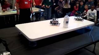 Bottle Robot Sumo, Roboshove Jr. Match