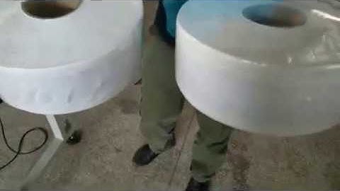 maxi roll tissue shrinking wrapping package machine