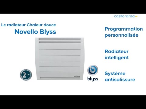 Radiateur chaleur douce Novello BLYSS (636244) Castorama