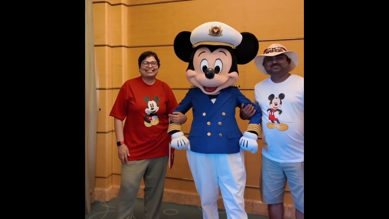 3 Magical Moments with Mickey, Minnie & Goofy On Disney Wonder 🛳️ #disneywonder #disneycruise