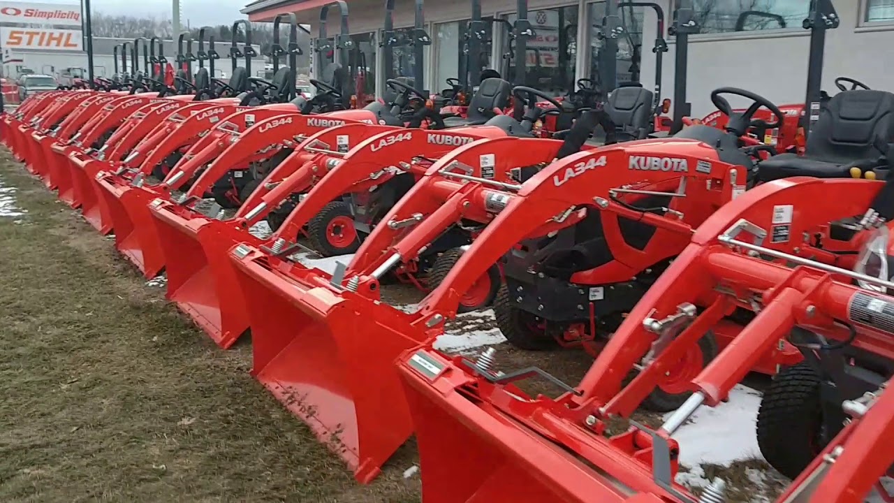 Kubota BX 80 Series Tractors