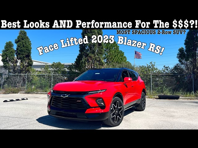 2023 Chevy Blazer RS: TEST DRIVE+FULL REVIEW - YouTube